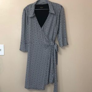 Laundry By Shelli Segal Wrap Dress